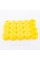 VAG Bolt Caps 17mm 1K0601173A Yellow