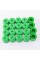 VAG Bolt Caps 17mm 1K0601173A Green