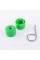 VAG Bolt Caps 17mm 1K0601173A Green