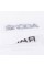 Emblem plates for the trunk of SKODA RAPID, Skoda Rapid chrome (set)