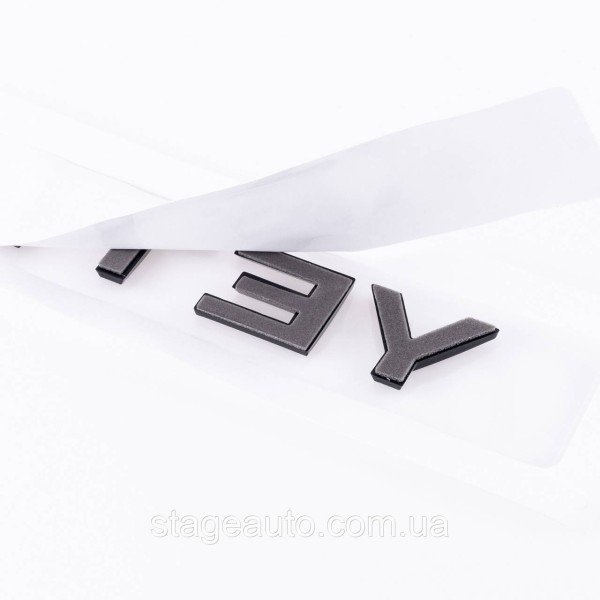 YETI trunk emblem sign for ŠKODA, Yeti for ŠKODA black