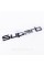 Badge emblem on the trunk Superb for ŠKODA, Superb for Škoda black