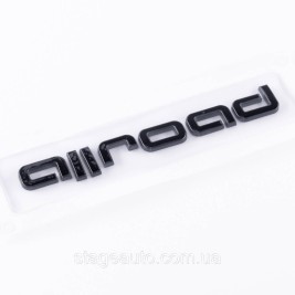 Badge emblem on the trunk allroad for Audi, allroad for Audi black