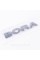 Emblem sticker for trunk lid BORA Volkswagen BORA 12.2 x 2.3 cm Chrome