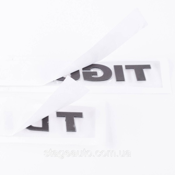 Emblem plates for trunk TIGUAN TDI, TIGUAN TDI chrome (set)