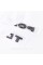 Emblem plates for the trunk POLO TDI, POLO TDI black (set)