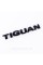 Emblem sticker for trunk lid TIGUAN Volkswagen TIGUAN 18 x 2.3 cm black
