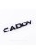 Emblem sticker on the trunk lid CADDY Volkswagen CADDY 15.5 x 2.3 cm Black