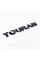 Emblem sticker on the trunk lid TOURAN Volkswagen TOURAN 18 x 2.3 cm Black