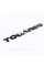 Emblem sticker on the trunk lid TOUAREG Volkswagen TOUAREG 23 x 2.3 cm Black