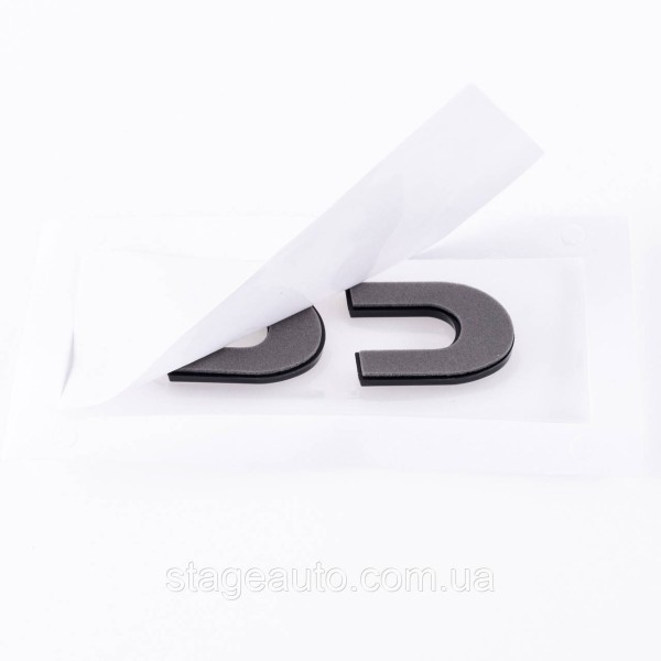 Emblem sticker on the trunk lid CC Volkswagen Volkswagen 6 x 2.3 cm Black