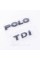 Emblem plates for the trunk POLO TDI, POLO TDI chrome (set)