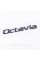 Badge emblem on the trunk OCTAVIA for ŠKODA, Octavia for ŠKODA black