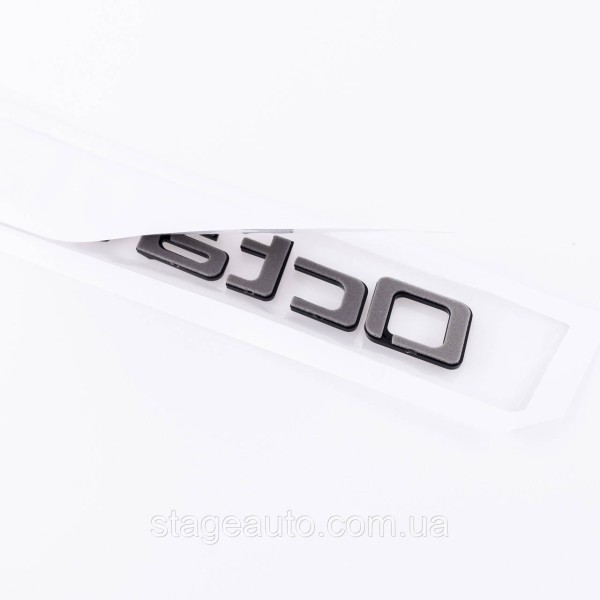 Badge emblem on the trunk OCTAVIA for ŠKODA, Octavia for ŠKODA black