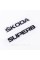 Badges emblems for trunk ŠKODA SUPERB, Škoda Superb black (set)