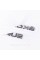 Badges emblems for trunk ŠKODA SUPERB, Škoda Superb black (set)