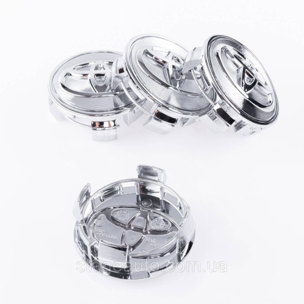 Caps plugs for alloy wheels TOYOTA Toyota, 62 mm Silver 42603-12730
