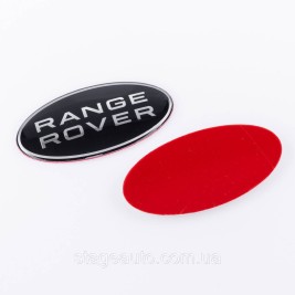 Емблема (шильдик, логотип, значок) RANGE ROVER (Ренж Ровер) Чорний