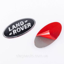 Емблема (шильдик, логотип, значок) LAND ROVER (Ленд Ровер) Чорний