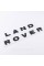 Emblem inscription LAND ROVER, Land Rover Hood/trunk (sticker) - Black