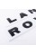 Emblem inscription LAND ROVER, Land Rover Hood/trunk (sticker) - Black