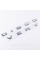 Emblem inscription DISCOVERY, Discovery Hood/trunk (sticker) - Chrome
