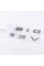Emblem inscription DISCOVERY, Discovery Hood/trunk (sticker) - Gray