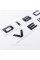 Emblem inscription DISCOVERY, Discovery Hood/trunk (sticker) - Black