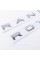 Emblem inscription RANGE ROVER, Range Rover Hood/trunk (sticker) - Chrome