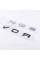 Emblem inscription RANGE ROVER, Range Rover Hood/trunk (sticker) - Chrome