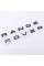 Emblem inscription RANGE ROVER, Range Rover Hood/trunk (sticker) - Black