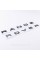 Emblem inscription RANGE ROVER, Range Rover Hood/trunk (sticker) - Black