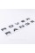 Emblem inscription RANGE ROVER, Range Rover Hood/trunk (sticker) - Black