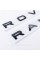 Emblem inscription RANGE ROVER, Range Rover Hood/trunk (sticker) - Black