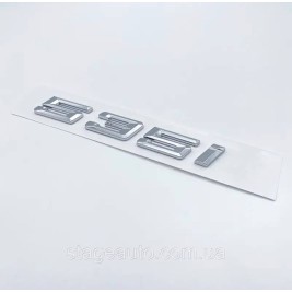 Шильдик BMW, Напис Багажника BMW 535i, 535I, E34, E39, E60, E61, F07, F10, F11, G30
