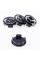 Caps plugs for alloy wheels MAZDA Mazda 56 mm Black, long legs BBM2 37 190