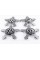 Caps plugs for alloy wheels Audi logo VW Volkswagen 135 mm star, gray 4F0601165N set