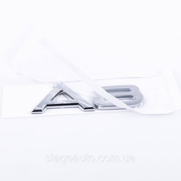 A8 Audi Chrome Emblem Sticker for Trunk Lid