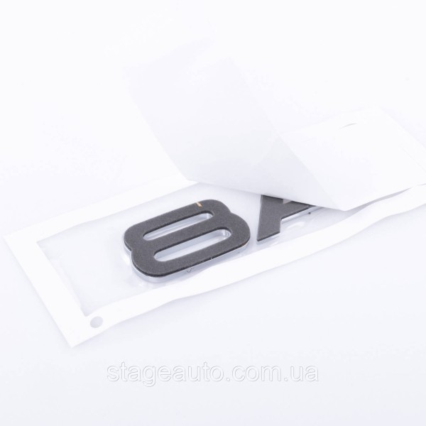 A8 Audi Chrome Emblem Sticker for Trunk Lid