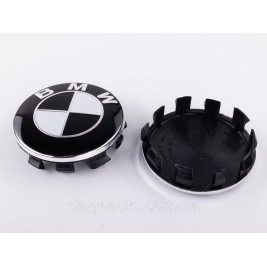 Cap plug for alloy wheels BMW 56mm classic white black