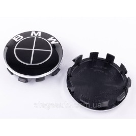 Cap plug for alloy wheels BMW 56mm classic black black