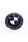 BMW emblem 74mm Anniversary 50 years Motorsport inscription in a circle Black and white
