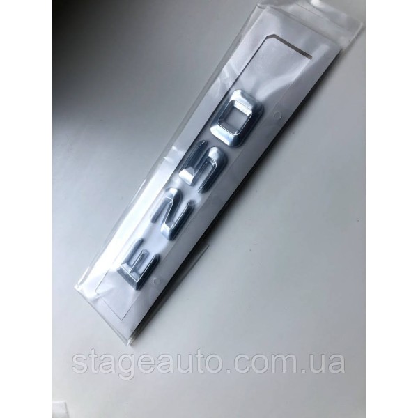 Nameplate Inscription Trunk Mercedes Benz E250