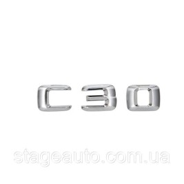 Шильдик Надпись Багажника Mercedes Benz C30