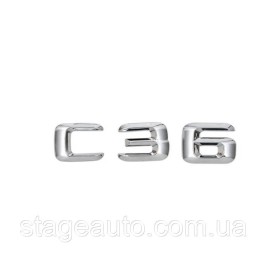 Шильдик Надпись Багажника Mercedes Benz C36