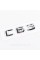 Nameplate trunk inscription C63 Mercedes-Benz Mercedes C 63 Chrome
