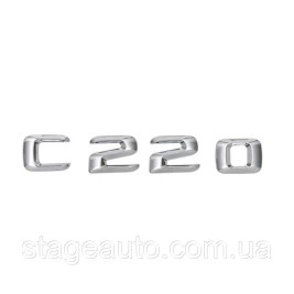 Шильдик Надпись Багажника Mercedes Benz C220
