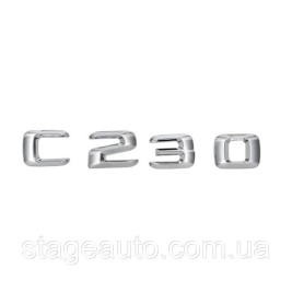 Шильдик Надпись Багажника Mercedes Benz C230