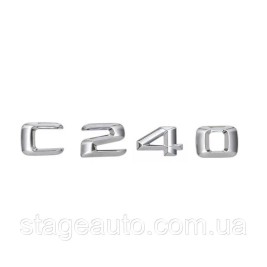 Шильдик Надпись Багажника Mercedes Benz C240