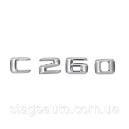 Шильдик Надпись Багажника Mercedes Benz C260